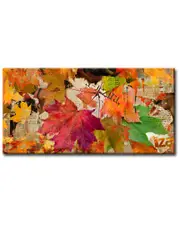 Ready2HangArt Fall Ink XX Wrapped Canvas Wall Art by Tristan Scott
