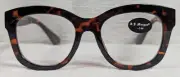 A.J. Morgan - Women's - Tortoise Frame Readers - Reading Glasses - +2.00 Lens