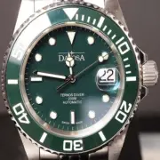 Davosa Ternos Automatic Diver Green Mens Watch 40mm Ref#16155570