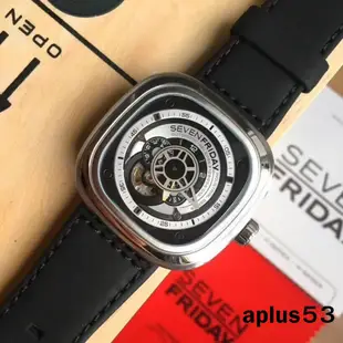 SevenFriday七個星期五男士手錶时尚潮流机械个性瑞士自動機械男士腕錶V系列 七個星期五全款24小時出貨