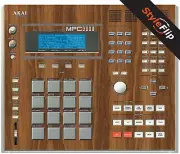 Akai MPC 3000 | Wood 2 | Protective Decal | StyleFlip Skins
