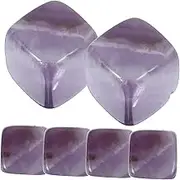 6 Pcs Whiskey Ice Cubes Ice Cubes Reusable Machine Cups Automatic Clear Circle Ware Funnel Coolers Reusable Non Cocktails Release Tap Dispenser para Drinks Lid Melt Shaker Crystal