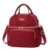 Lunch Bag for Men Women, Dual Compartment Lunch Box Insulated Lunch Bags,