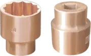 7/16"x 1/.2"Dr. 12Pt Socket Cu Be T&E Tools CB104-1006