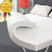 3 Inch Gel Memory Foam Mattress Topper King Size Gel-Infused Mattress Pad Cover