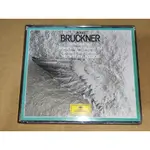 全銀圈 KARAJAN 卡拉揚 BRUCKNER 布魯克納 第8號交響曲 柏林愛樂 DG 2CD 西德01版 無IFPI