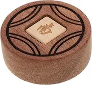 CORHAD Fengzhuang Mahjong Mahjong Dice Board Games Dice Game Play Board Party Favor Party Accessories Solid Wood