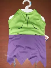 Pet Clothes Dog Clothing Costume Incredible Hulk Size XS Marvel Avengers