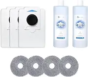 Disc Wipe - Multi-Surface Cleaning Solution 1L - Dust Bag - Compatible with ECOVACS DEBOT OZMO T30S COMBO/T30S Combo Complete Accessories Kit