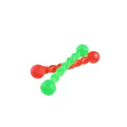 P282 2X 20x3cm Dog Rubber Molar Stick Gnawing Teeth Cleaning Molar Pet Toy