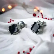 Mali Luna Earrings - Moon Jewels - TOP METEORITE Jewelry