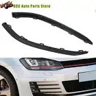 2X Front Bumper Lip Lower Spoiler Valance Trim For 2015-2017 VW Golf MK7 GTI L&R