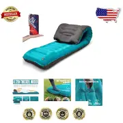 Lightweight Self-Inflating Camping Mattress with Waterproof Nylon & Pillow