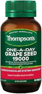 THOMPSONS One-A-Day Grape Seed 19000mg 120 tablets
