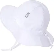 JAN & JUL Kids' Grow-with-Me Cotton Bucket Sun-Hat for Boys