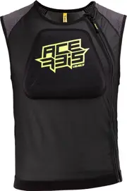 Acerbis X-Air, protector vest Level-2 , color: Black/Neon-Yellow , size: S/M