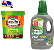 Osmocote Plus Organics Fruit Citrus Fertiliser 800g & Pour Feed 500ml