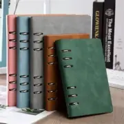 6Holes Binder Spiral Notebook Loose leaf Diary Notepad Daily Weekly Planner AU