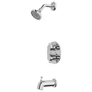 VOXNAN Bath/shower set thermostatic faucet, chrome plated (22399)