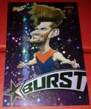 2017 SELECT FOOTY STARS PURPLE STARBURST CARD SP41 MELBOURNE TOMAS BUGG