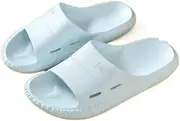 [AWGHZYOEE] Shower Sliders Fashion Personality Ultra Light Thick Bottom Bathroom Home Soft Bottom Rubber Plastic Male Couple Summer Female Bathing Sandals Beach Slippers