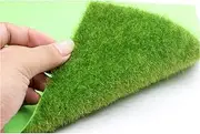 1Pcs Green Lawn Moss for Micro Landscape DIY Decoration Realistic Faux Grass for Fairy Garden Landscaping Wall Decor