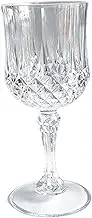yuksok Goblet Cocktail Cup Large Retro Style Unique Classic Glasses Champagne Flutes for Party Supplies Wedding Restaurant, White