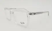 Ray Ban Eyeglasses NEW RB 7239 Alain Color 2001 Crystal Clear Size 52 Square