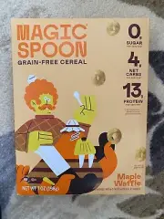 Magic Spoon MAPLE WAFFLE Keto Friendly Grain Gluten Sugar Free Cereal 7 oz NEW