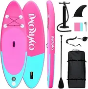 Kids Stand Up Paddle Board with Inflatable SUP Accessories, Non-Slip Comfort Deck Inflatable Paddle Board for Kid, Durable, Lightweight Fin for Youth & Kids