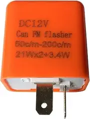 Dlb0216 2 Pin Speed Adjustable LED Indicator Flasher Relay Resistor Fix Flash Motorcycle high-Performance