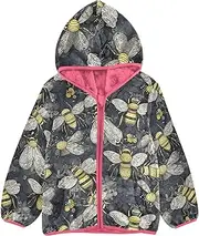 [Caihoyu] Boys Winter Coats Sherpa Lined Baby Zip Up Jacket Toddler Girls Coat