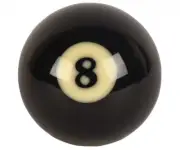 Individual Super Aramith #8 Pro Replacement Pool Ball - RBSAP