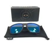 Oakley Sunglasses Holbrook OO9102-G755 Matte Black Tortoise with Prizm Sapphire