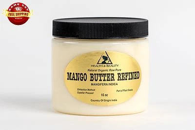 MANGO BUTTER ULTRA REFINED ORGANIC NATURAL RAW FRESH 100% PURE 48 OZ, 3 LB