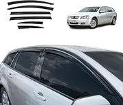 OAD4X4 Weathershields Compatible with Holden Commodore VE VF Wagon, Weather Shields Window Visors Wind Deflectors Sun Rain Guard 6PCS Set