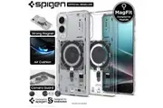 SPIGEN Galaxy S25 Edge Case, 2025 Genuine Ultra Hybrid Neo One MagSafe Compatible Magnet Cover for Samsung - Neo One