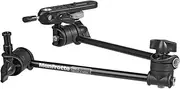 Manfrotto Lighting Support Systems 196B-2 Lightweight Single Arm 2 Section with Camera Bracket, Black