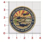AIR AND MARINE OPERATIONS TUCSON AIR BRANCH 2021 EMBROIDERED HOOK & LOOP PATCH