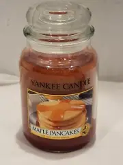 Maple Pancakes Yankee Candle 22oz Jar Discontinued Rare Original White Label New