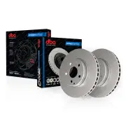DBA Front Hybrid-Composite Disc Brake Rotors for Toyota Supra J29 A90 3.0L 19-ON
