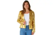 Gold Sequins Womens Suitmeister Jacket