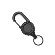 1 PC Steel Rope+ABS Retractable Key Tool Holder Backpack Buckle Accessories