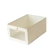 Foldable Visible Storage Organizer Clothing Storage Box without Lid