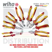 Wiha Electricians Pliers Cutters VDE Industrial Professional Snips Grippers
