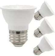 4Pack MR16 Led Short Neck Recessed Flood Light Bulb, 6W (50W), Dimmable, 2700K