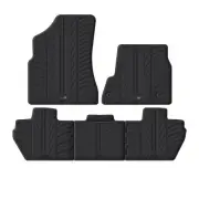 TRAVALL All Weather Floor Mats for Peugeot Partner Tepee 2008-18 Premium Rubber