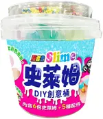 忍者兔 SLIME史萊姆DIY創意桶（內含6包史萊姆＋5種配件）