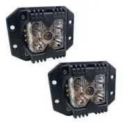 Race Sport RS02FMC HD Series 40-Watt LED Auxiliary Flush Mount Light (Pair) NEW