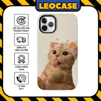 在飛比找蝦皮購物優惠-Leocase meme 可愛搞笑可愛貓咪矽膠 iPhone